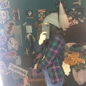 Christmas looking flannel